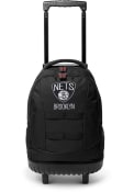 Brooklyn Nets 18 Wheeled Tool Backpack - Black