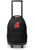 Washington State Cougars 18 Wheeled Tool Backpack - Red