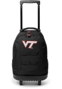 Virginia Tech Hokies 18 Wheeled Tool Backpack - Maroon