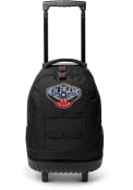 New Orleans Pelicans 18 Wheeled Tool Backpack - Black