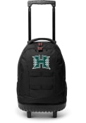Hawaii Warriors 18 Wheeled Tool Backpack - Green