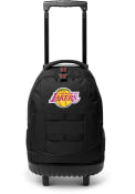 Los Angeles Lakers 18 Wheeled Tool Backpack - Black