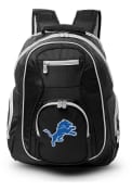 Detroit Lions 19 Laptop Gray Trim Backpack - Black