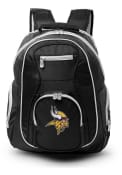 Minnesota Vikings 19 Laptop Gray Trim Backpack - Black