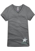 Dallas Stars Girls Grey Kylie T-Shirt