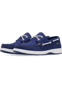 Chicago Cubs Womens Solstice Canvas Boat Shoes - Blue