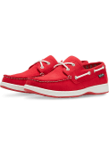 St Louis Cardinals Womens Solstice Canvas Boat Shoes - Red