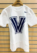 Nike Villanova Wildcats White Logo Tee