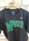 Nike North Texas Mean Green Charcoal Big Logo Tee