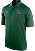 Nike Cleveland State Vikings Green Varsity Short Sleeve Polo Shirt