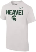 Michigan State Spartans Youth Nike Football Mantra T-Shirt - White