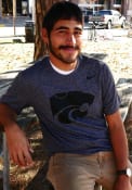 K-State Wildcats Nike Marled T Shirt - Black