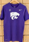 K-State Wildcats Nike Logo T Shirt - Purple