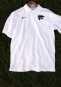 K-State Wildcats Nike Varsity Polo Shirt - White