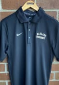 Oakland University Golden Grizzlies Nike Wordmark Varsity Polo Shirt - Black