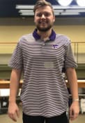 K-State Wildcats Nike Golf Victory Stripe Polo Shirt - Purple