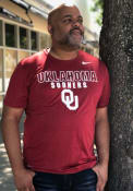 Oklahoma Sooners Nike Legend Name Drop Over Logo T Shirt - Crimson