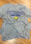 Pitt Panthers Nike Legend Arch Mascot T-Shirt - Grey