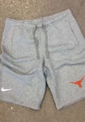 Texas Longhorns Nike Club Fleece Shorts - Grey