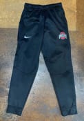 Ohio State Buckeyes Nike Therma Tapered Pants - Black