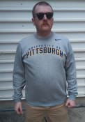 Pitt Panthers Nike Arch Crew Sweatshirt - Grey