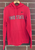 Ohio State Buckeyes Nike Therma Essential Hood - Red