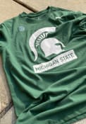 Michigan State Spartans Nike Dri-FIT Name Drop T Shirt - Green