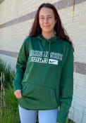 Michigan State Spartans Nike Therma Hood - Green
