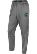 Michigan State Spartans Nike Therma Tapered Pants - Grey