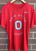 Ohio State Buckeyes Nike Legend Circle Graphic T Shirt - Red