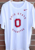 Ohio State Buckeyes Nike Legend Circle Graphic T Shirt - White