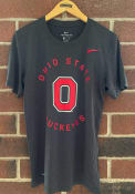 Ohio State Buckeyes Nike Legend Circle Graphic T Shirt - Grey