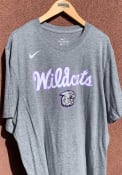 K-State Wildcats Nike 2019 Basketball Fashion T Shirt - Grey