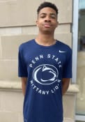 Penn State Nittany Lions Nike Legend Circle Graphic T Shirt - Navy Blue