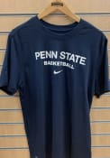 Penn State Nittany Lions Nike Dri-FIT Basketball T Shirt - Navy Blue