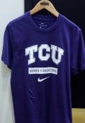 TCU Horned Frogs Nike Core Basketball T Shirt - Purple