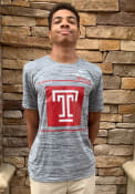 Temple Owls Nike Sideline Velocity Legend T Shirt - Grey