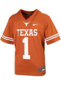 Texas Longhorns Youth Nike Sideline Replica 21 Football Jersey - Burnt Orange