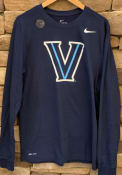 Villanova Wildcats Nike Dri-FIT Big Logo T Shirt - Navy Blue