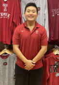 Temple Owls Nike Varsity Polo Shirt - Crimson