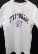 Pitt Panthers Nike Dri-FIT Vintage Arch Mascot T Shirt - White