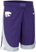 K-State Wildcats Nike Replica Shorts - Purple
