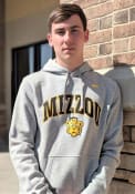 Missouri Tigers Nike Club Fleece Hooded Sweatshirt - Grey