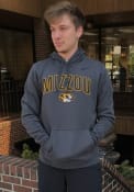 Missouri Tigers Nike Club Fleece Arch Mascot Hooded Sweatshirt - Grey