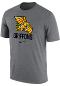Missouri Western Griffons Nike Dri-FIT Name Drop T Shirt - Grey