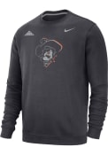 Oklahoma State Cowboys Nike Folds of Honor Phantom Pete Crew Sweatshirt - Grey