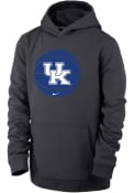 Kentucky Wildcats Youth Nike Retro Team Name Hooded Sweatshirt - Grey