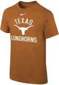 Texas Longhorns Youth Nike Retro Team Name T-Shirt - Burnt Orange