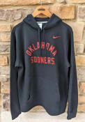 Oklahoma Sooners Nike Arch Name Hooded Sweatshirt - Black