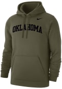 Oklahoma Sooners Nike Club Fleece Hooded Sweatshirt - Green